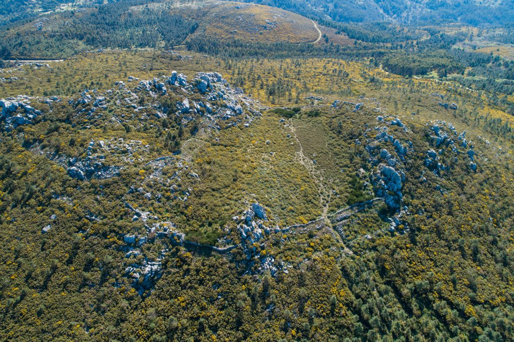Fotografía aérea da Torre dos Mouros