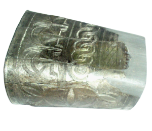 Brazalete decorado en prata